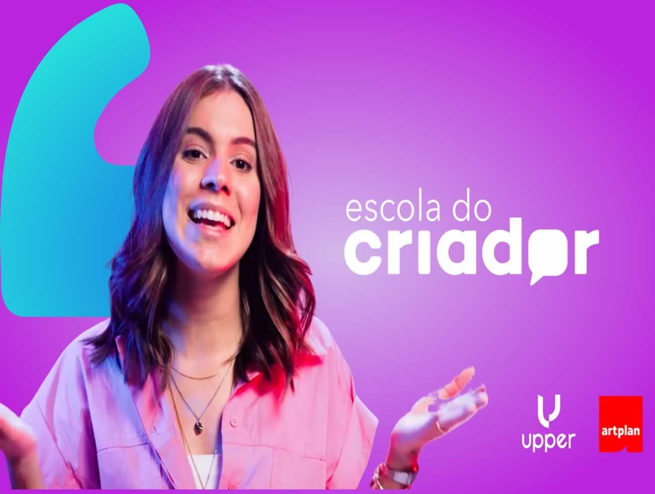ARTPLAN E UPPER LANÇAM EM PLATAFORMA A ESCOLA `O CRIADOR`