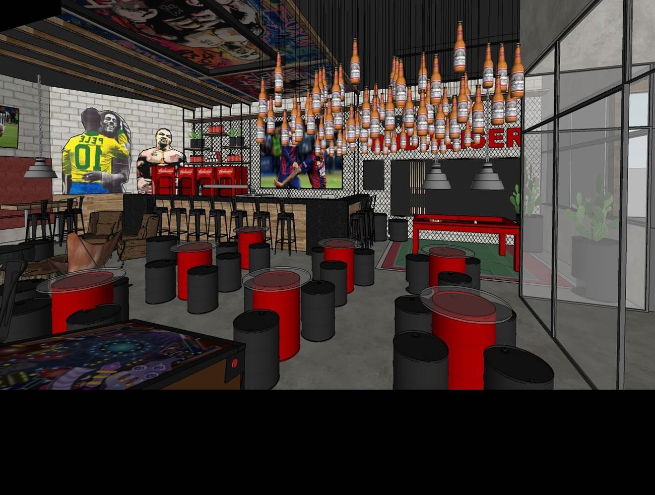 Curitiba terá o 1º Sports Bar Budweiser do Brasil