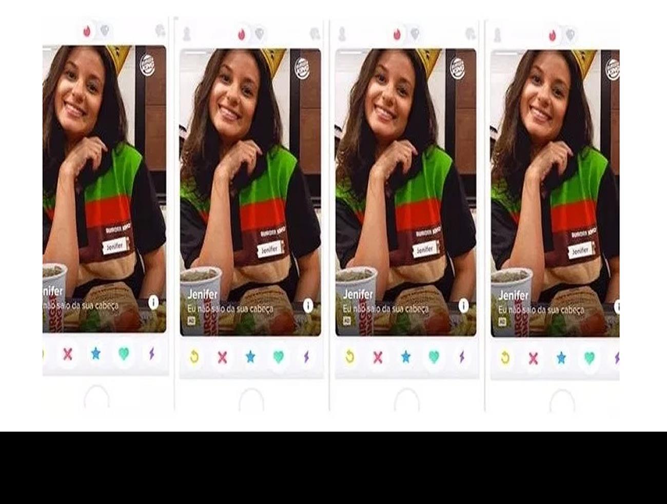 Burger King ajuda solteiros a encontrarem sua Jenifer no Tinder