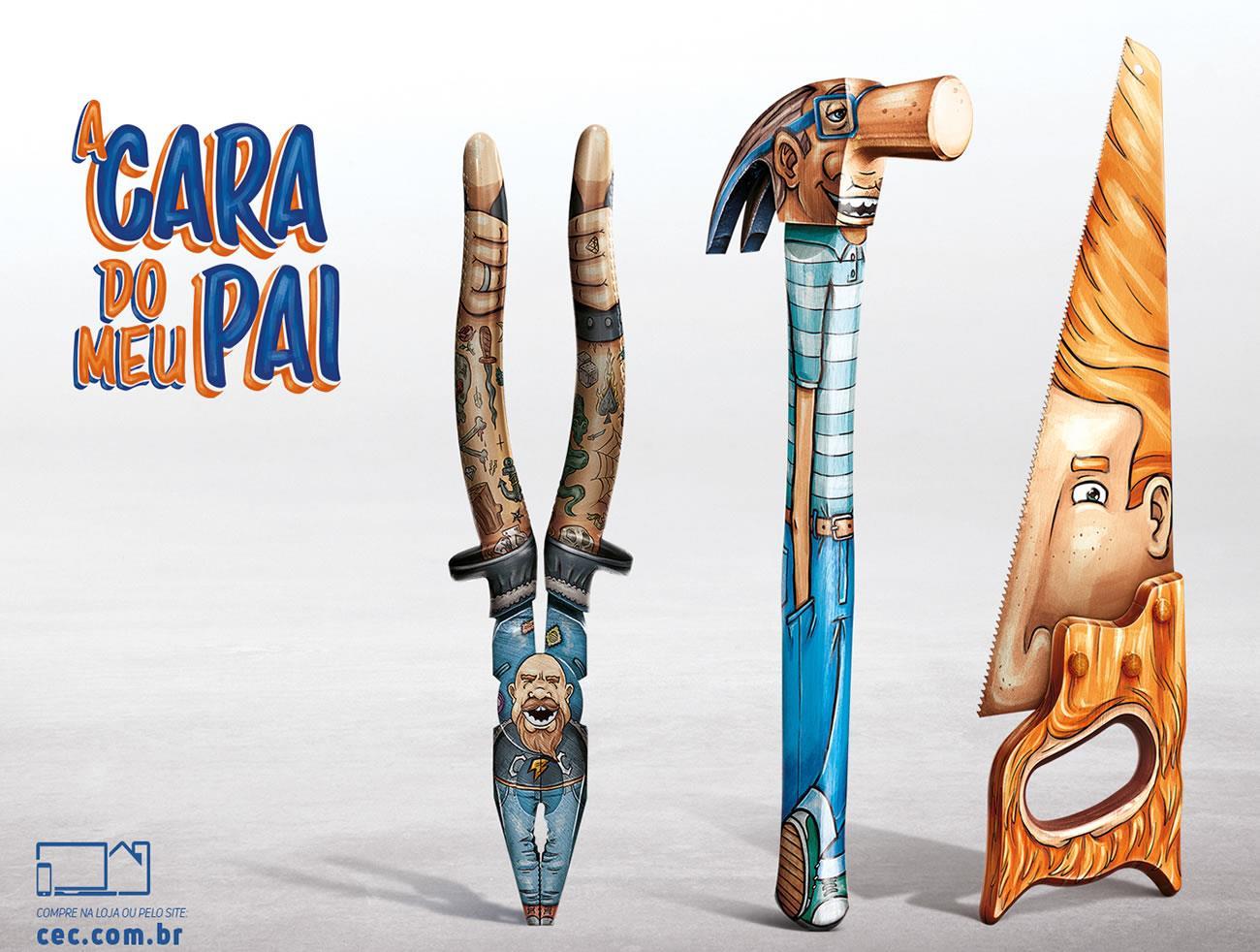 Publicis cria campanha para C&C sugerindo presentes com a “cara dos pais”