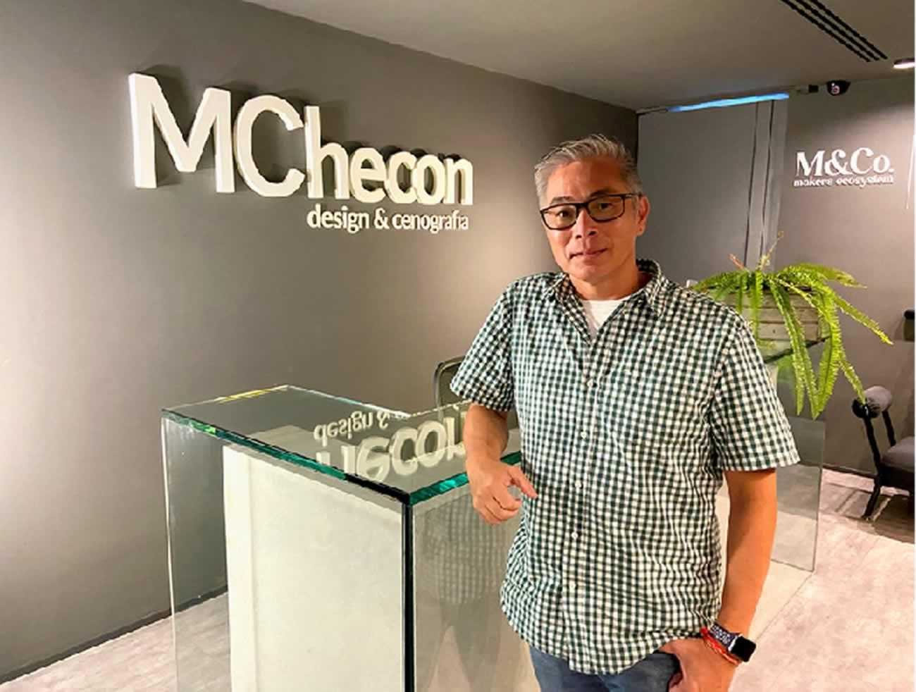 MARCOS UEGAMA ASSUME A PRODUÇÃO DE CENOGRAFIA DA MCHECON