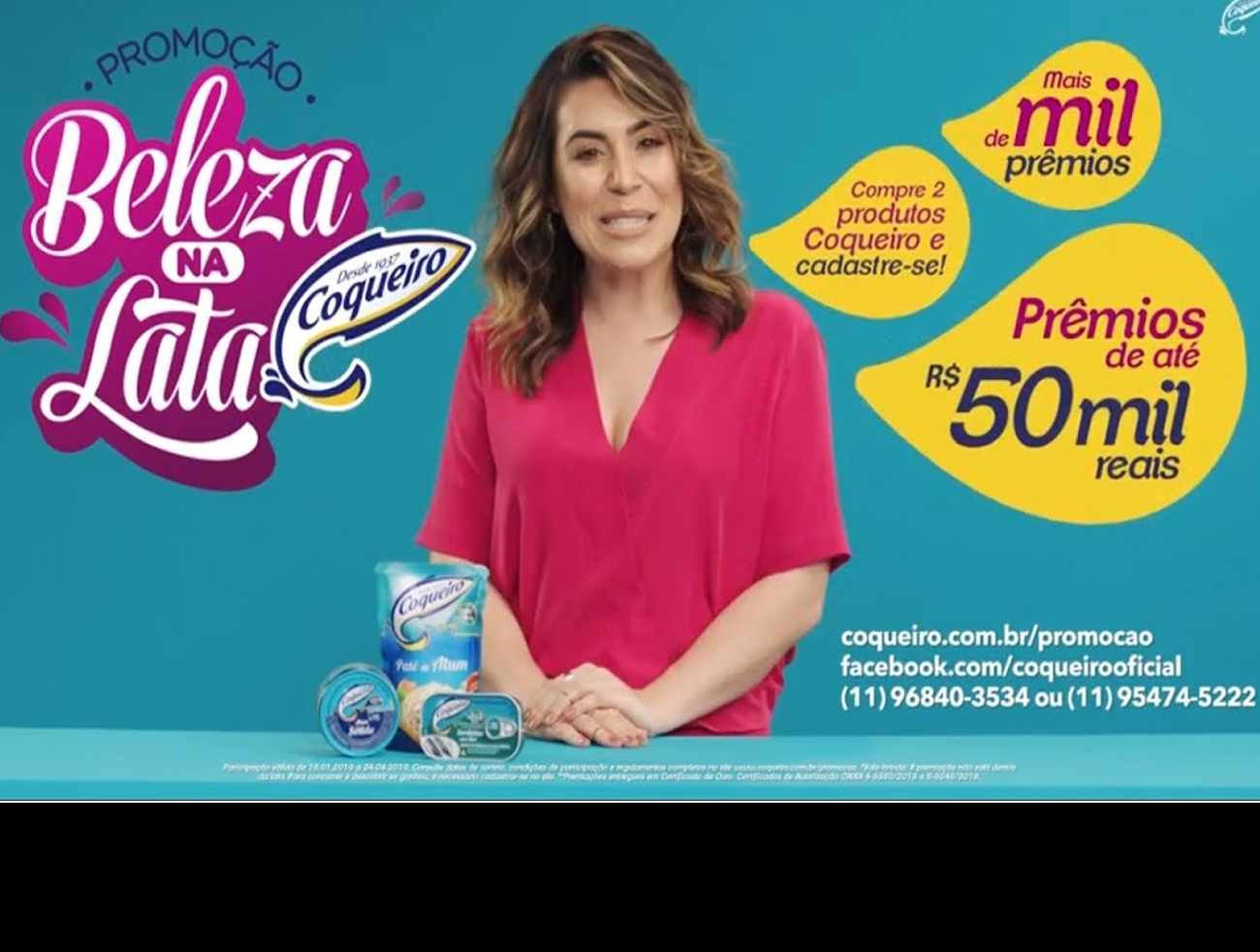 Leo Burnett cria promoção para Coqueiro com Naiara Azevedo