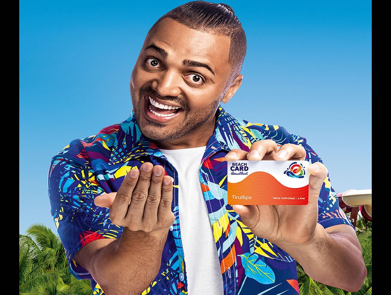Tirullipa é o garoto propaganda da nova campanha do Beach Park