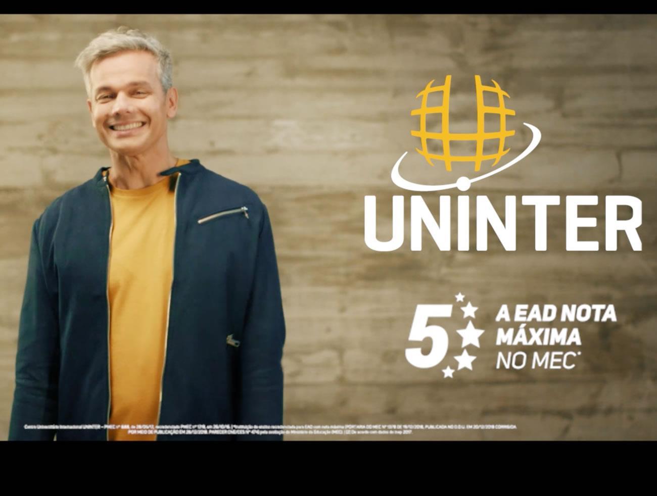 Otaviano Costa grava nova campanha para Uninter