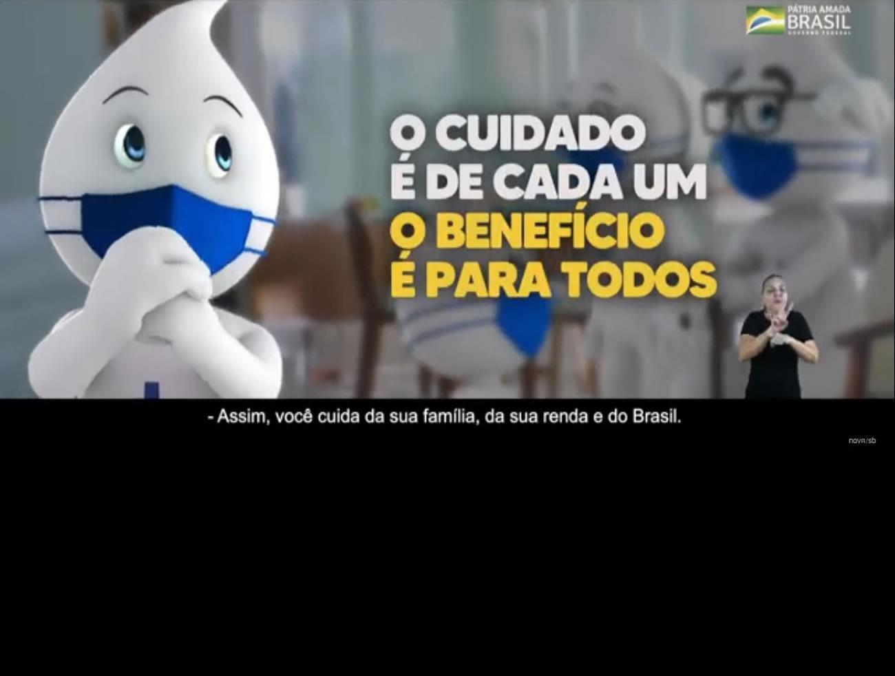 Zé Gotinha, enfim, convoca para vacinar contra a Covid-19
