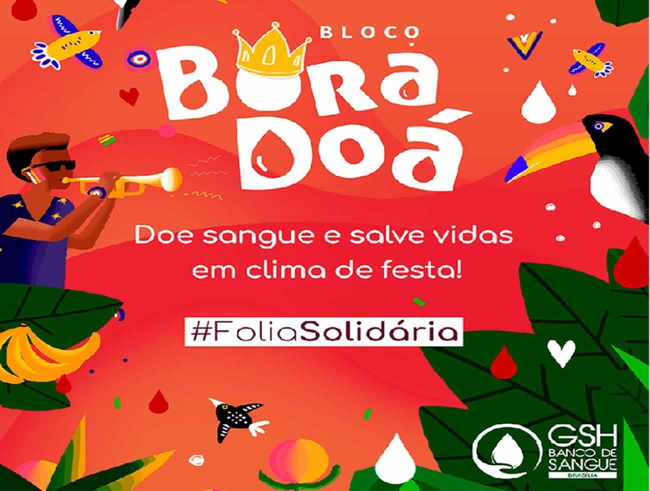 BANCO DE SANGUE DE BRASILIA AGUARDA DOAÇÕES DURANTE O CARNAVAL