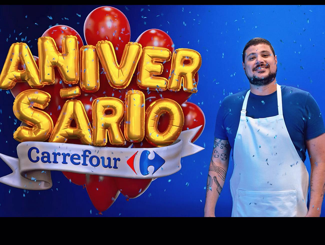 Carrefour faz aniversário e presenteia consumidores