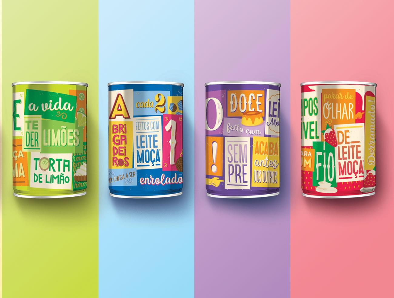 Leite Moça Lança Latas Colecionáveis