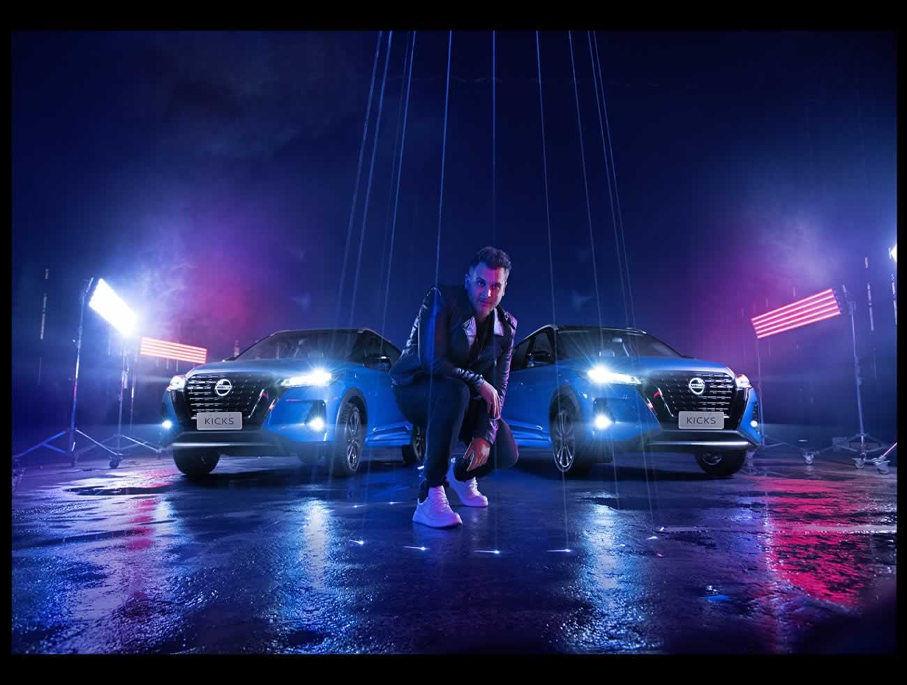 LEW`LARATBWA LANÇA MÚSICA DE MARTINI SOBRE KICKS DA NISSAN