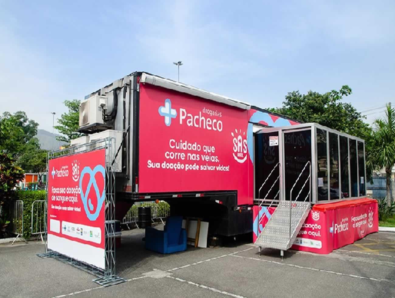 HEMOCENTRO ITINERANTE DA SAS BRASIL CHEGA AO JK SHOPPING