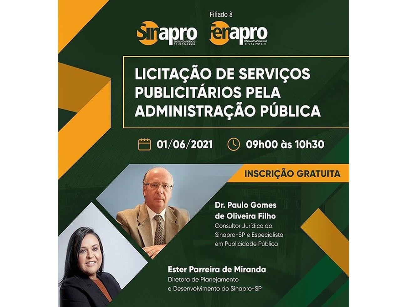 Sinapro se une às entidades do setor em defesa do Mercado Publicitário