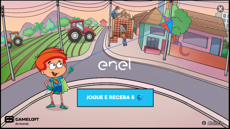 ENEL BRASIL E A OGILVY BRASIL, LEVA CAMPANHA DE SEGURANÇA PARA O UNIVERSO DOS GAMES