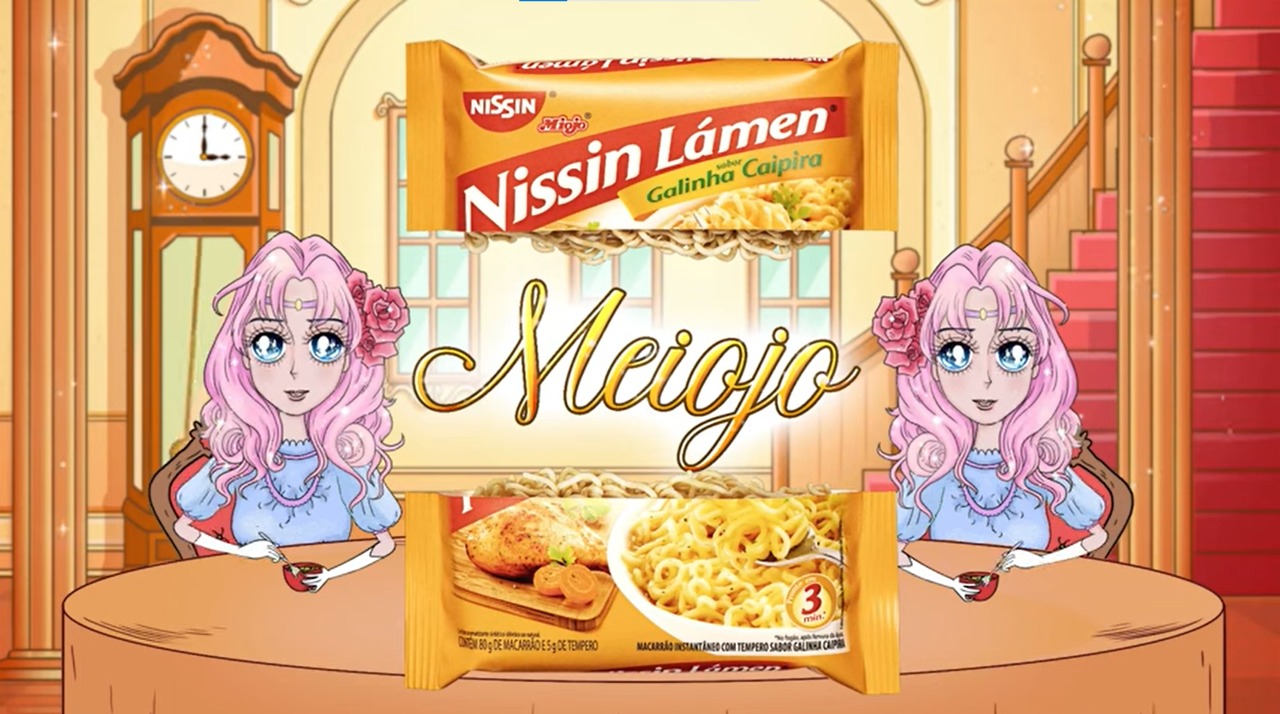 DENTSU E NISSIN PUBLICITAM MEIO OU MIOJO E MEIO