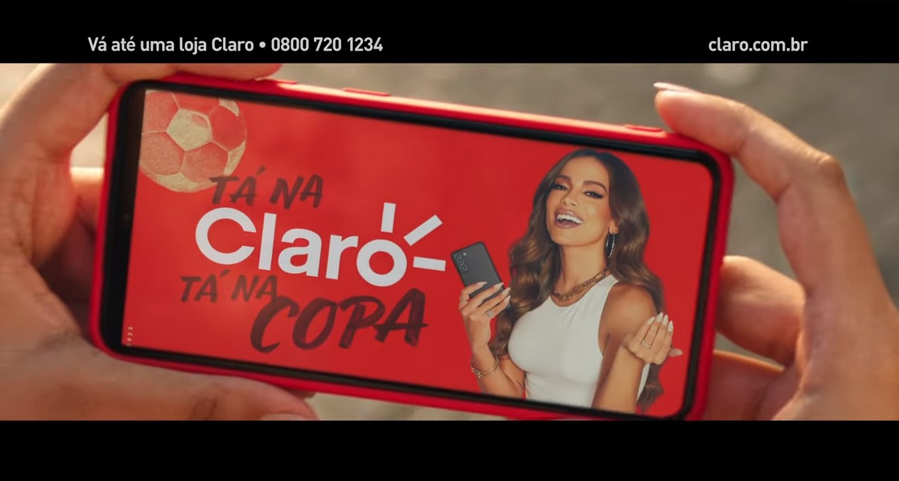 CLARO COMEÇA CAMPANHA “TÁ NA COPA” COM A TALENT