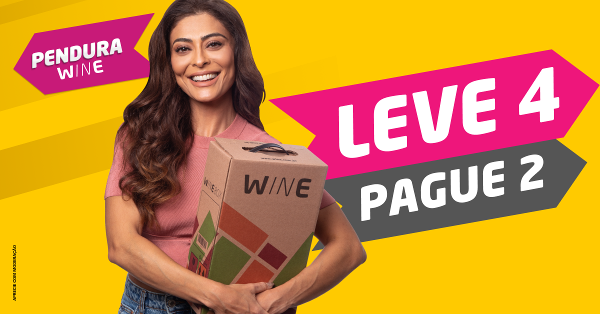 WINE CONVIDA JULIANA PAES PARA PROMOÇÕES DE VINHO