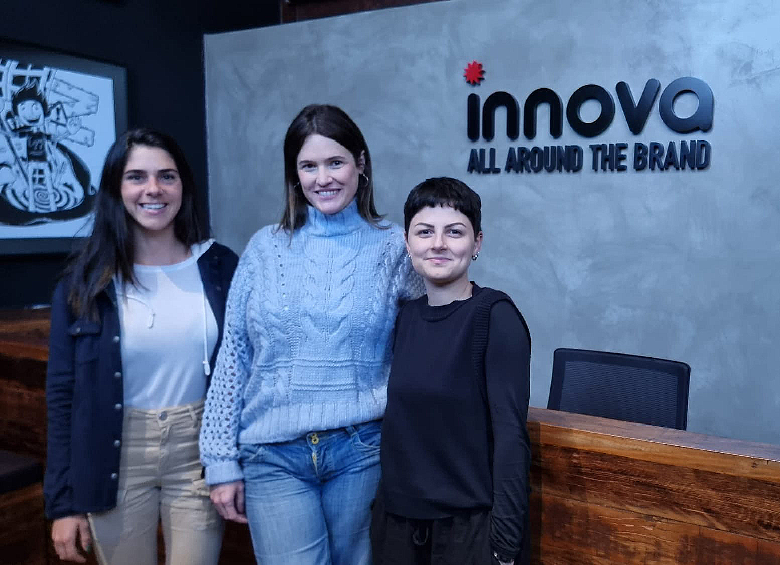 TRÊS EXECUTIVAS AMPLIAM TIME DE CONTAS DA INNOVA