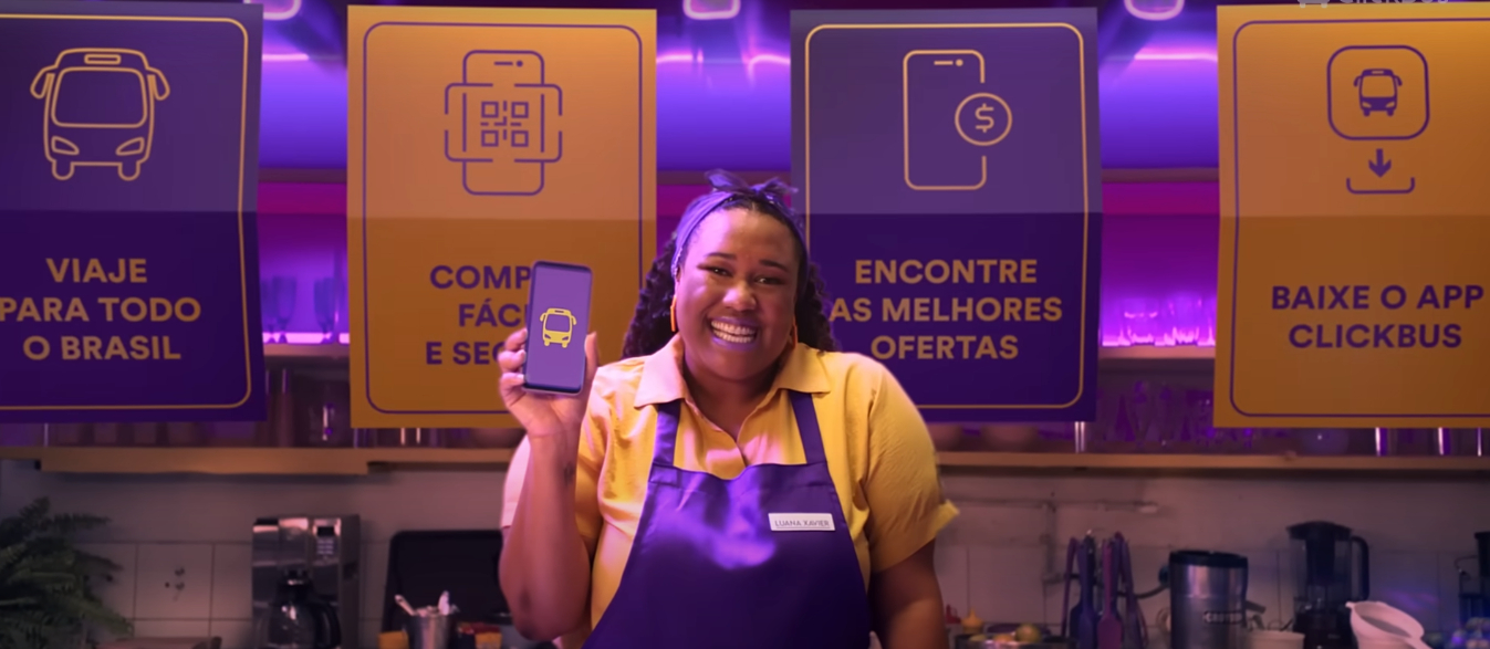 CLICKBUS DESEJA QUE O VIAJANTE ELEJA O ÔNIBUS