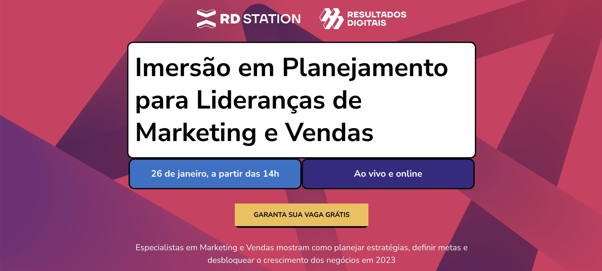 MARKETING E VENDAS SÃO TEMAS DE EVENTO GRATUITO