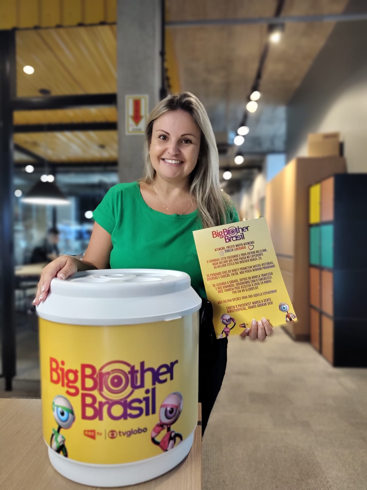 AGÊNCIAS PARCEIRAS DA NSC GANHAM COOLERS DO BBB