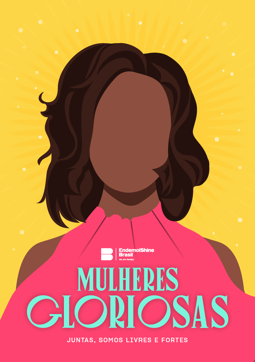 GLÓRIA MARIA É CELEBRADA EM CAMPANHA DA MULHER
