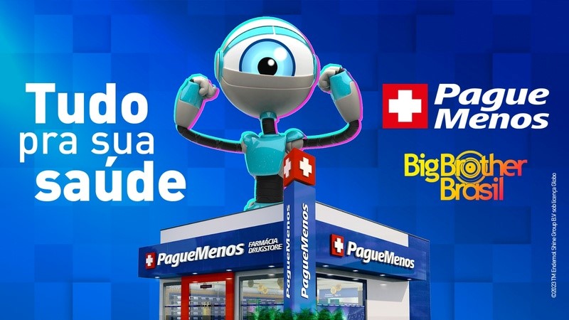 TUDO PRA SUA SAÚDE, TEMA DA PAGUE MENOS NO BBB23