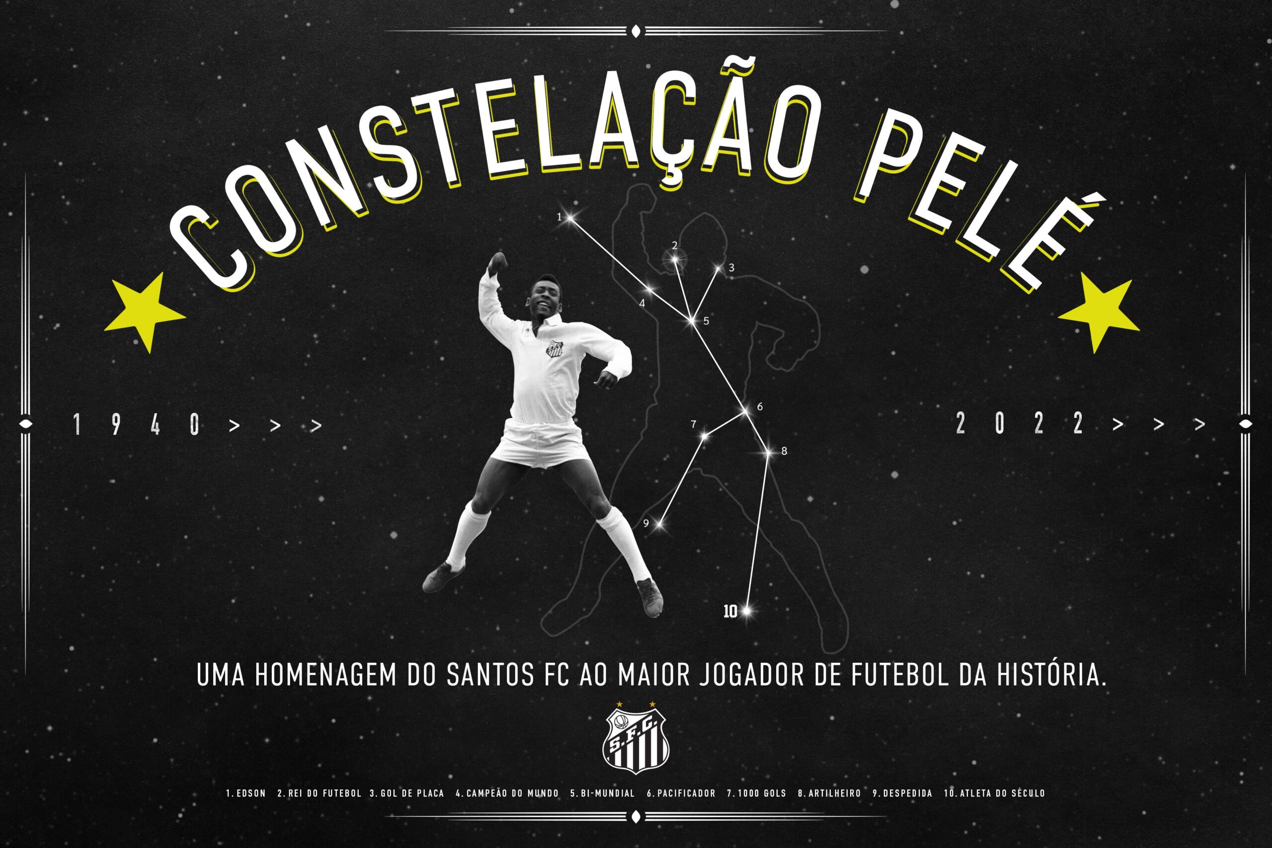 SANTOS E BETC HAVAS EM MAIS UMA PARA O REI PELÉ