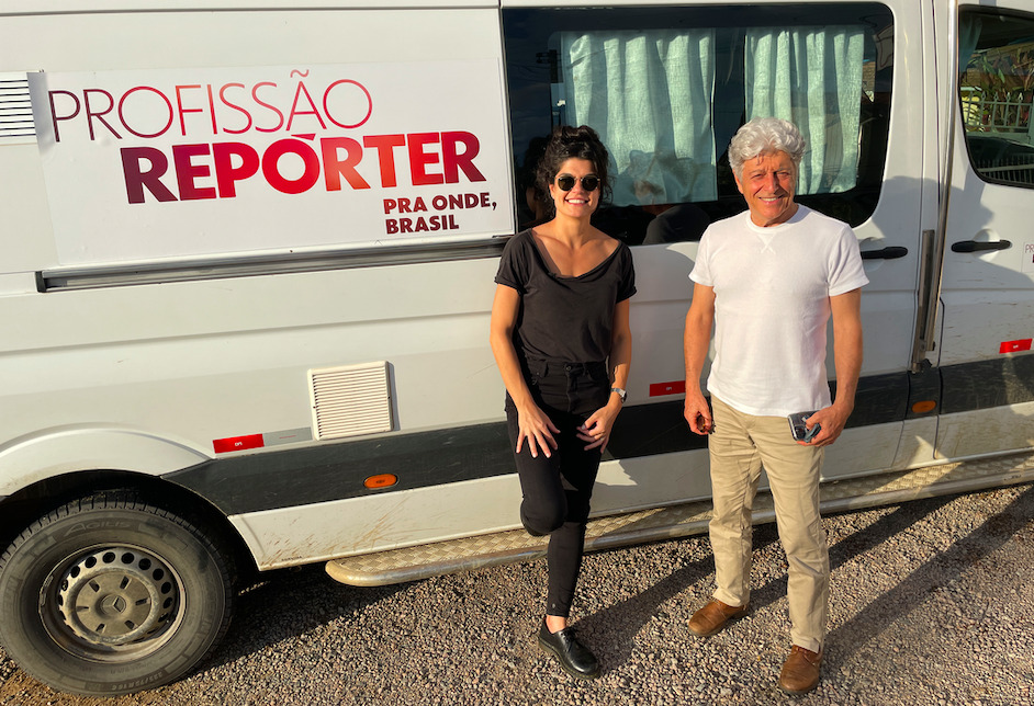 DE MOTORHOME, “PROFISSÃO REPÓRTER” VIAJA PELO PAÍS