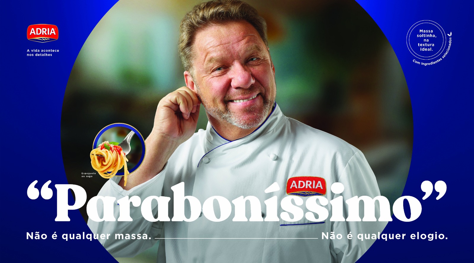 ADRIA APRESENTA NOVA CAMPANHA EM PARCERIA COM O CHEF CLAUDE TROISGROS