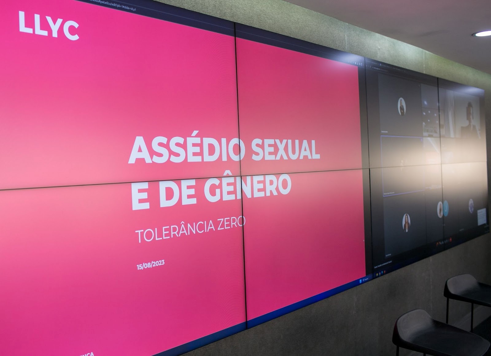 LLYC DEBATE O ASSÉDIO EM AMBIENTE DE TRABALHO