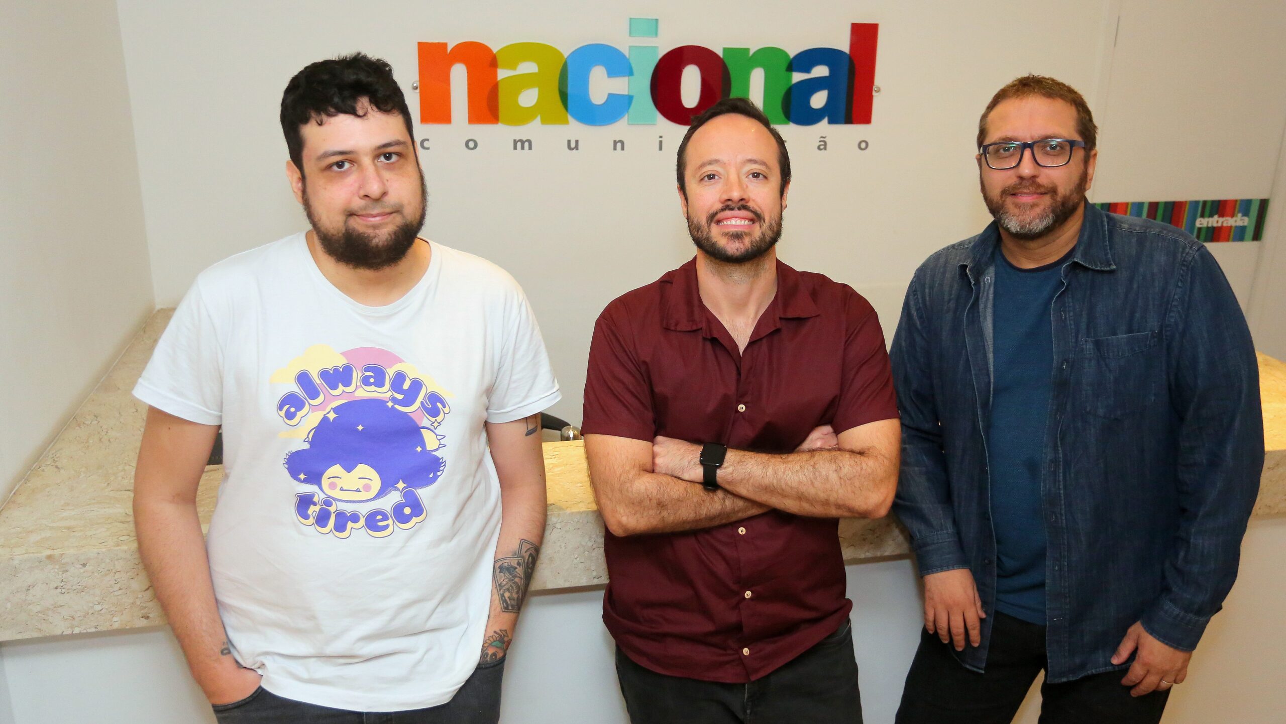 NACIONAL CONTRATA TRÊS CRIATIVOS NA EQUIPE RIO