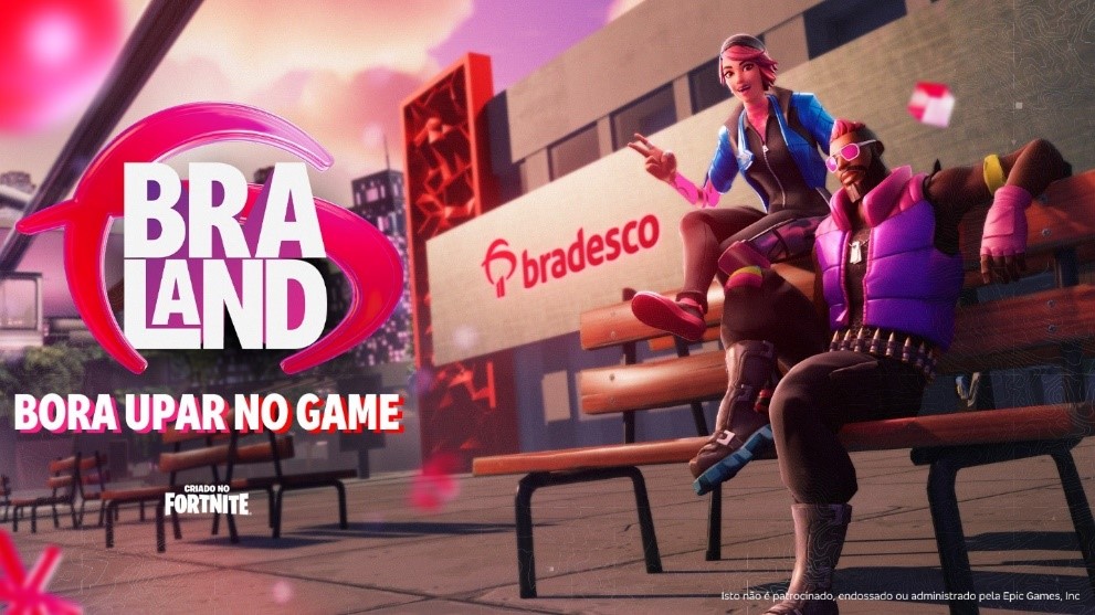 BRADESCO FAZ CAMPANHA COM GAMERS NA BRALAND