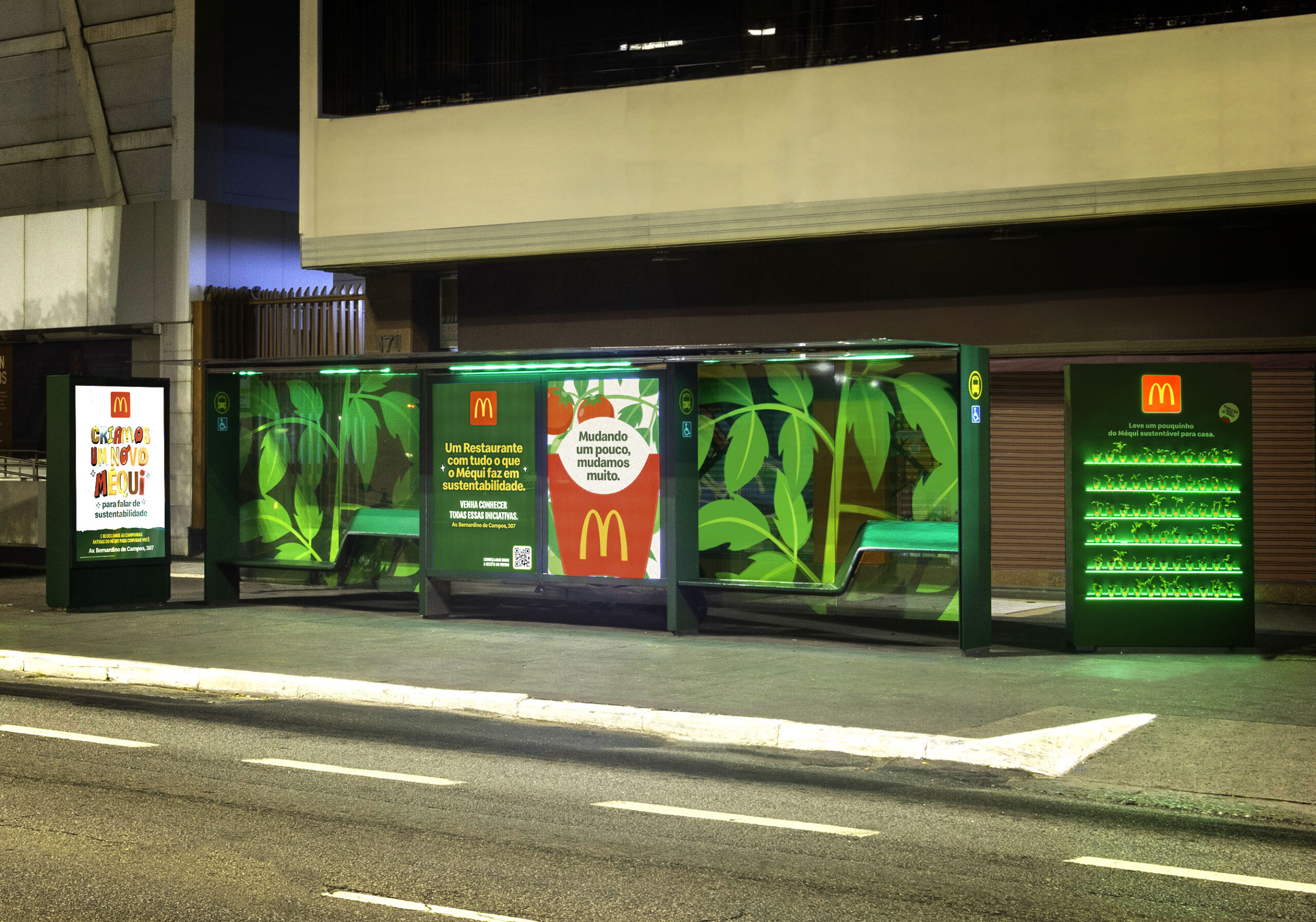 MCDONALD´S SURPREENDE COM GALERIA E MUDAS DE TOMATE