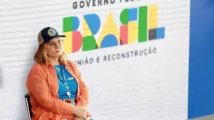 Rita Serrano, presidente da Caixa Econômica Federal (Wallace Martins/Futura Press) Leia mais em: https://veja.abril.com.br/coluna/radar/o-clima-de-fim-de-festa-na-caixa-de-rita-serrano