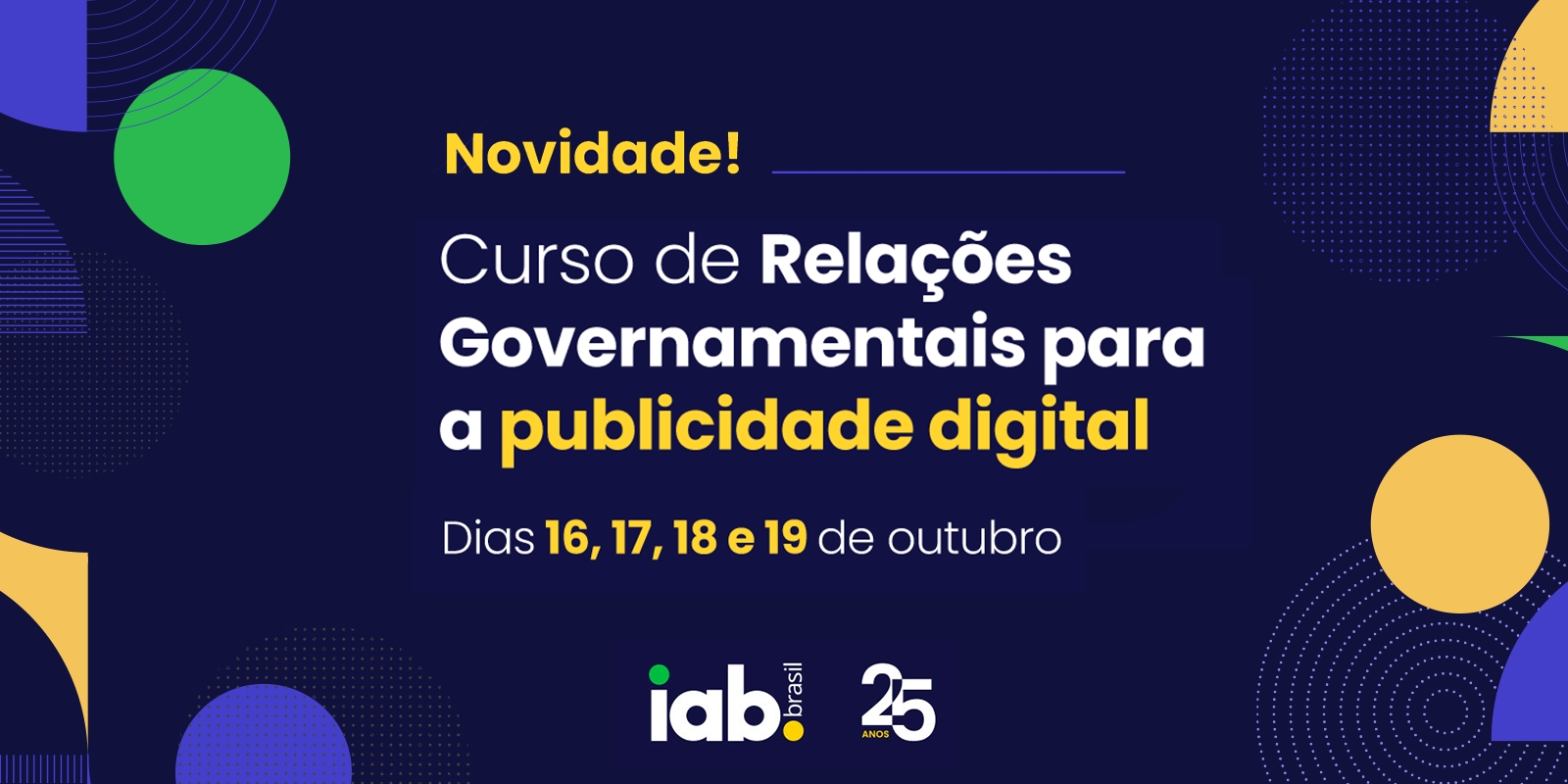 RELAÇÕES GOVERNAMENTAIS PARA A PUBLICIDADE DIGITAL