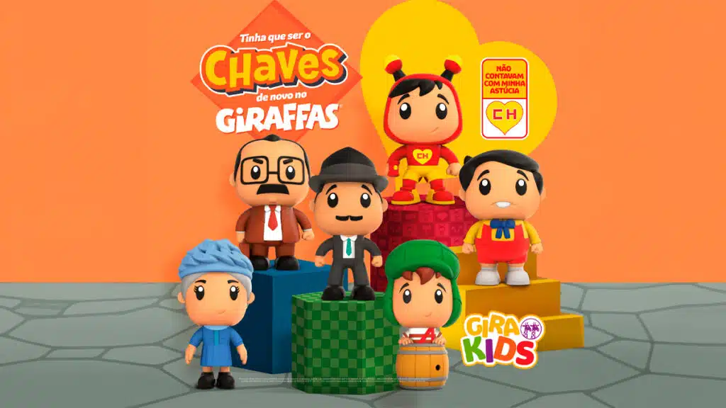 GIRAFFAS APRESENTA NOVOS GIRASURPRESAS DO CHAVES
