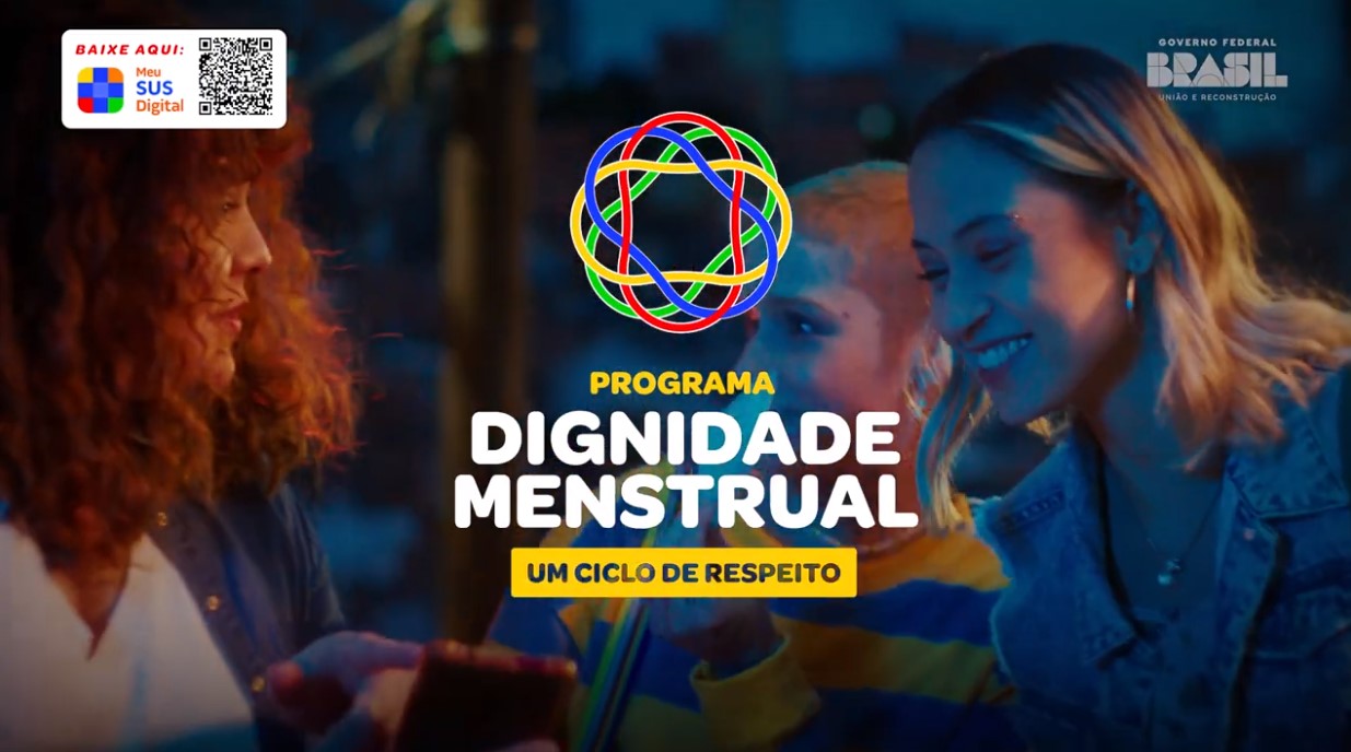 DIGNIDADE MENSTRUAL É AÇÃO DIVULGADA POR CALIA