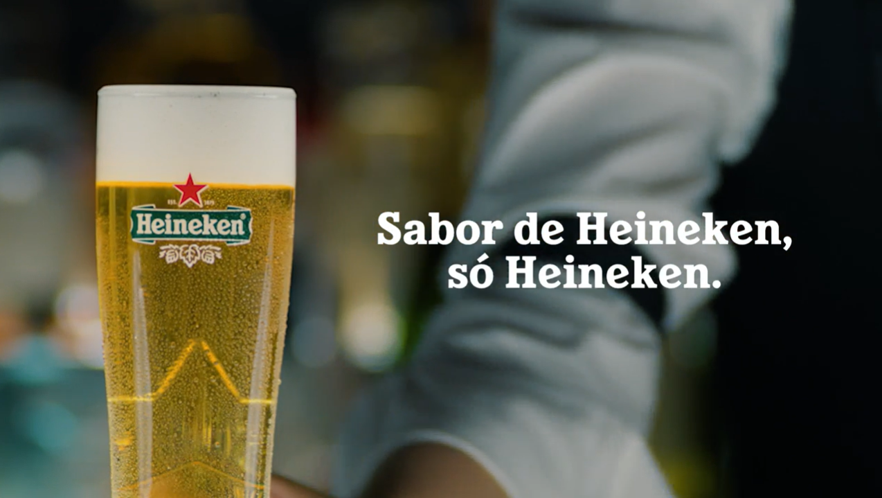 CAMPANHA GLOBAL REFORÇA O SABOR ÚNICO DA HEINEKEN