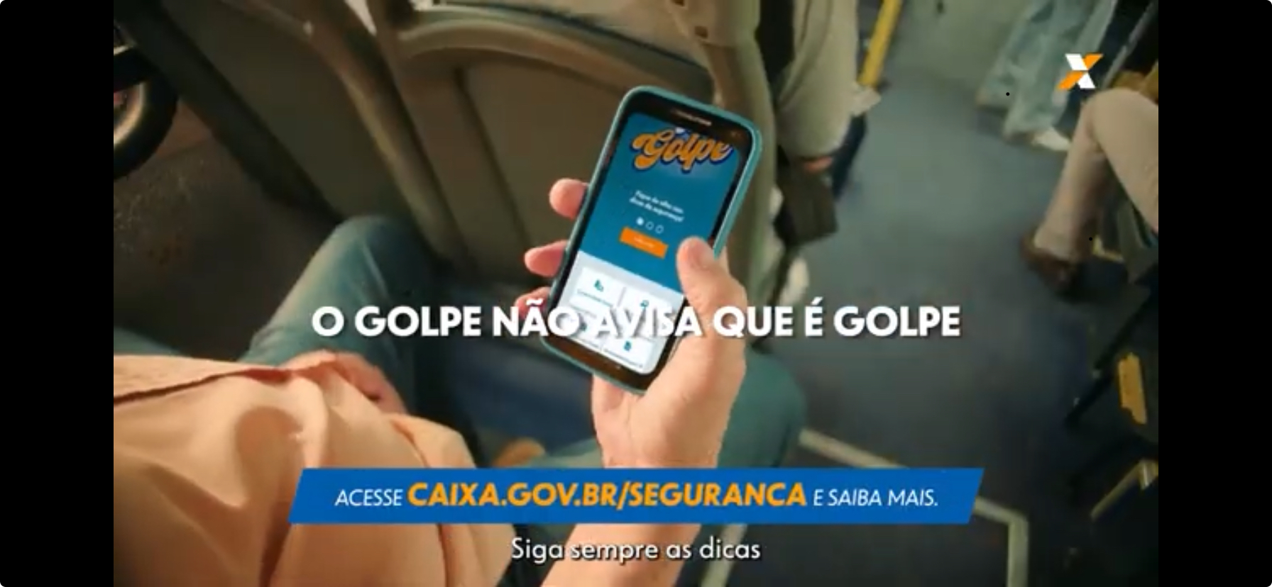 CAIXA LANÇA CAMPANHA ALERTANDO CONTRA GOLPES BANCÁRIOS