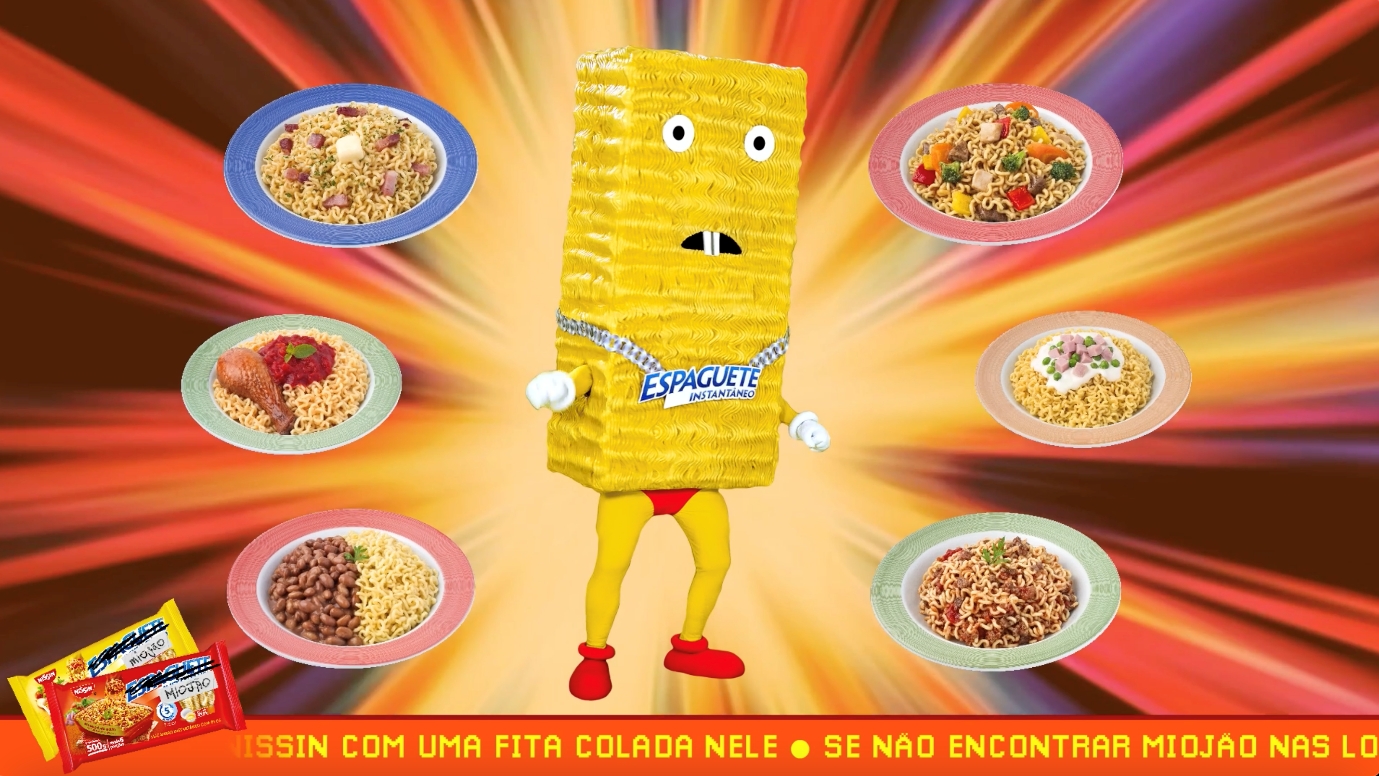 NISSIN ESTREIA “MIOJÃO”, NOVO PERSONAGEM PARA PACOTE DE MEIO QUILO