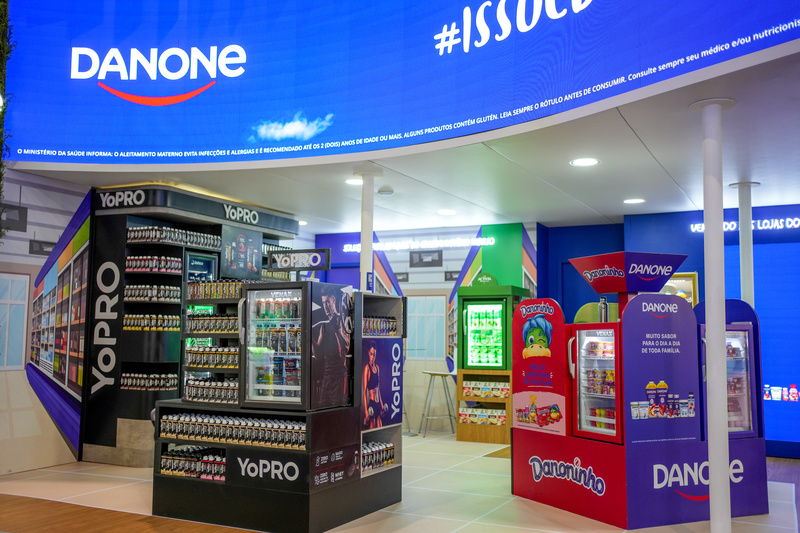 DANONE INOVA EM MOBILIÁRIO PREMIUM E VENDAS CRESCEM