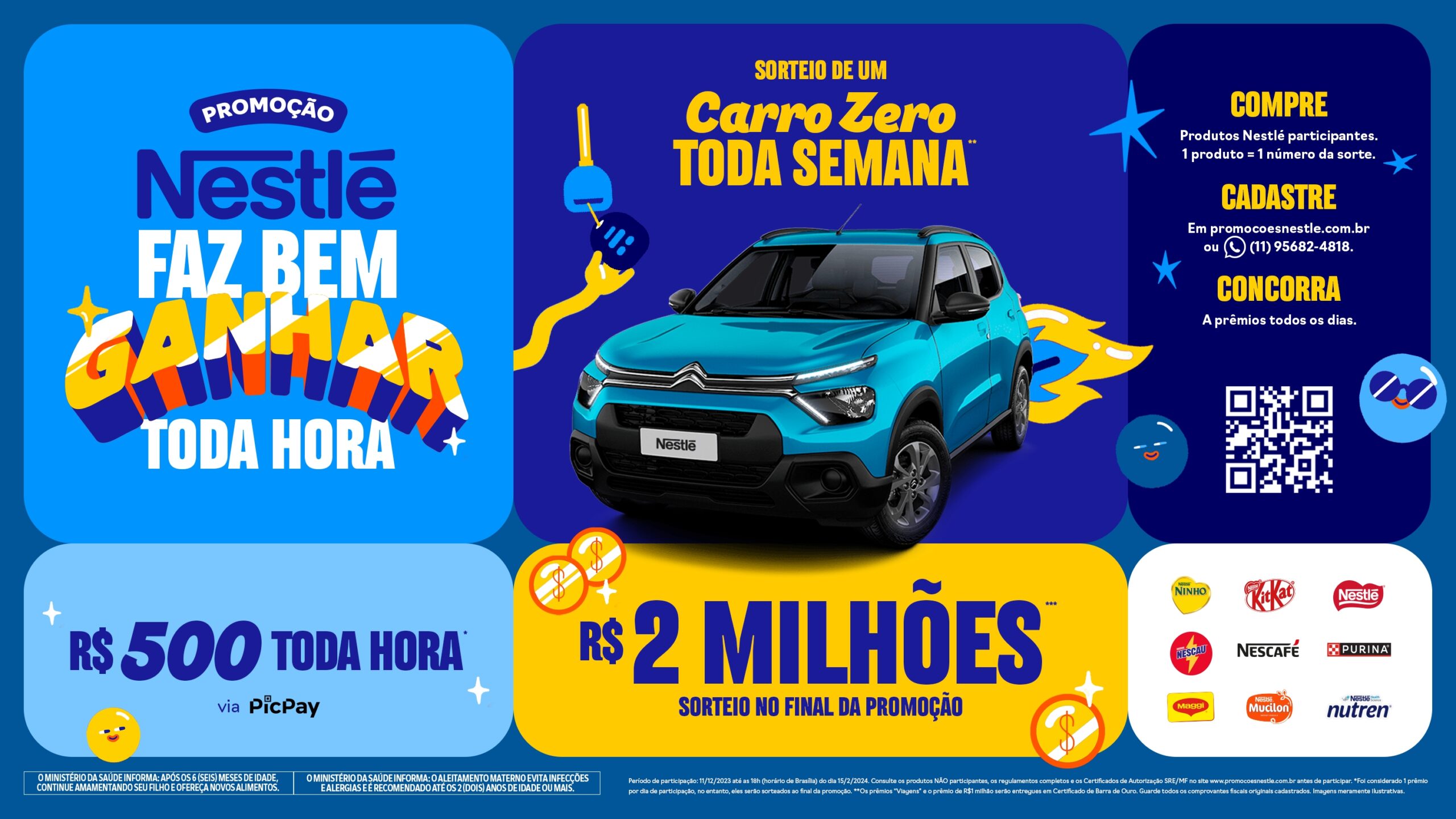 BATUX CRIA PROMOÇÃO DA NESTLÉ COM PRÊMIO FINAL DE R$ 2 MILHÕES