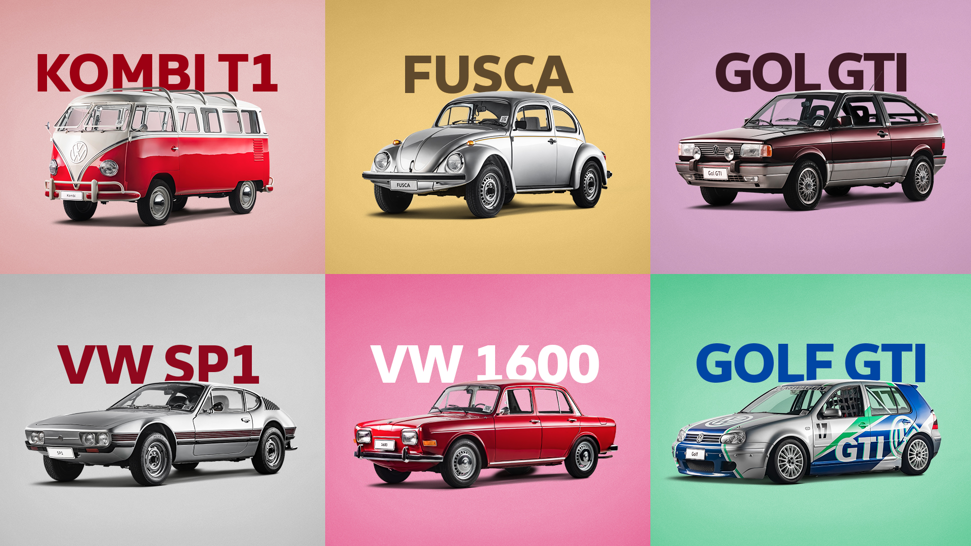 VW LANÇA PÁGINA NO INSTAGRAM PARA CELEBRAR CARROS HISTÓRICOS